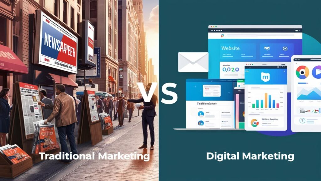 Traditional Marketing vs. Digital Marketing: Which One is Right for Your Business?